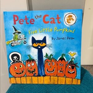 Harper's Pete the Cat: Five Little Pumpkins - Vibrant Cover